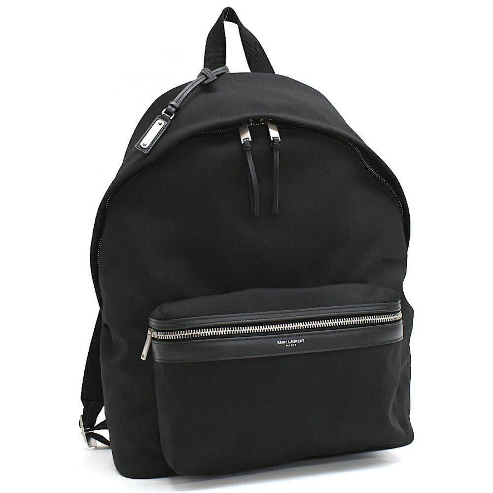Saint Laurent Paris City Backpack Rucksack Black